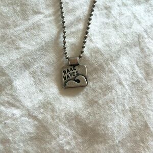 Silver Make Waves Necklace